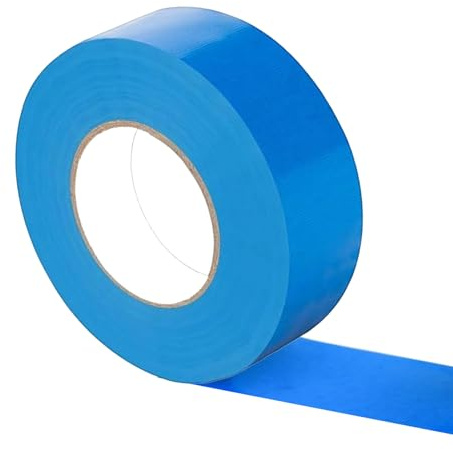 Pickleball Playing Field Tape | 0.05 x 50 m Adhesive Marking Lines | Pickleball Playing Field Marking Tape | for Tennis Outdoor Indoor Golf Badminton Basketball Driveway Gym