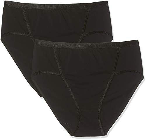 Ulla Popken dam Jazz-pant 2er Pack Modern