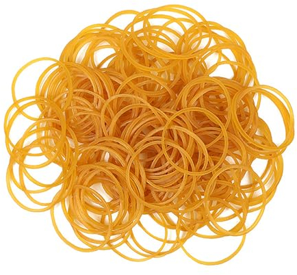 100 Pezzi Elastici in gomma naturale resistenti, Elastici di Gomma Set, elastici bande elastiche(38 mm)