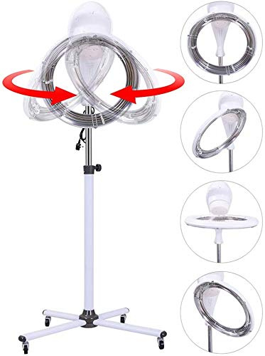 AYUE Orbitante Infrarosso Casco Asciugacapelli Riscaldatore Parrucchiere in Piedi Professionale Capelli Colore Permanente Processore Asciugatrice Acceleratore Salone Styling Macchina