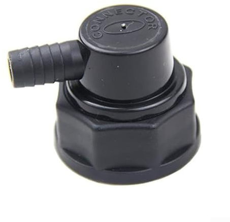 Conector BIB Bag in Box para conector L para conectar bolsas de jarabe a manguera de 3/8 pulgadas