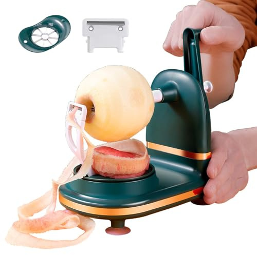 Pelador de manzanas multifuncional, pelador de patatas, pelador de manzanas, pelador de cocina multifuncional para frutas y verduras
