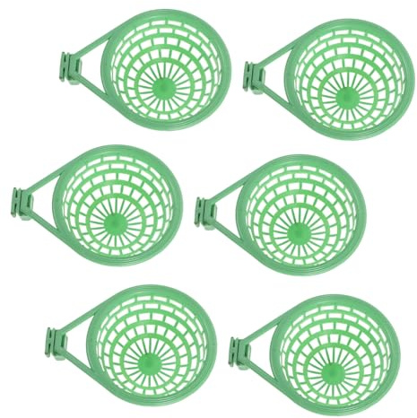 DIYEAH 6pièces Lot de Nids Plastique pour Pigeons pour Élevage et Éclosion Oiseaux de Compagnie