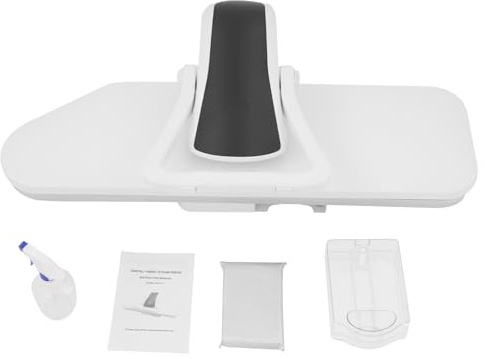 Queeucaer 36 pollici, 220-240V-50, 60 Hz, 2200 W, da tavolo elettrico, pressa a vapore professionale, pressa a vapore intelligente, grande 194-392°F bianco
