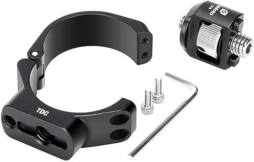 Leofoto TDC-32 + CF-9 32mm Clasp/Collar + 3/8 Screw Stud. Accessory Mount/Port for Tripod Leg