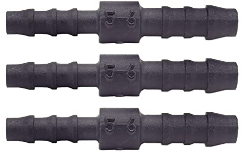 3 x YOU.S Original Schlauchverbinder Zwischenstück RGV Ø 6mm 5mm - Gerade Form - Reduzierer