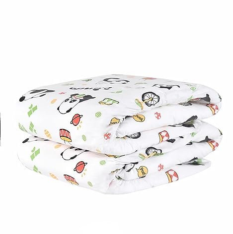 Landofgenie Windel Erwachsene Gedruckte Windel Inkontinenz Unterwäsche Große Overnight Windeln Mit Tabs 2 Stücke (Große 36-46)