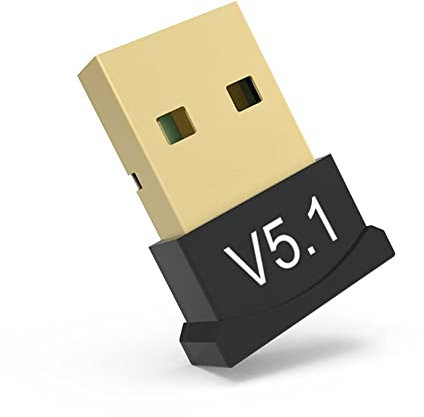 USB Bluetooth 5.1 Adaptateur Émetteur Récepteur Bluetooth Audio Bluetooth Dongle Pour Ordinateur Sans Fil Usb Adaptateur Ordinateur Portable H7v0 Pc