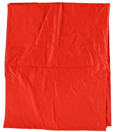 VOANZO 130CM x 220M Materasso Impermeabile PVC Rinforzato Protezione per Materasso Interno Esterno Lenzuolo Multifunzionale Rosso