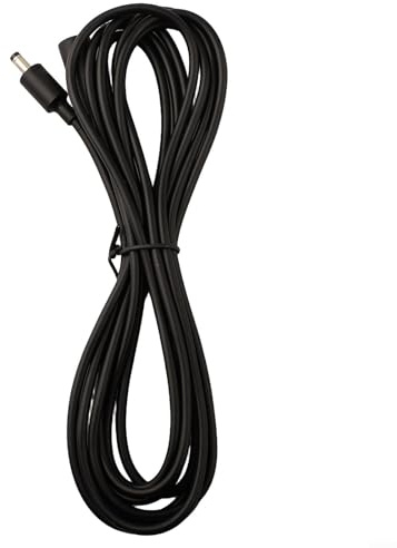TDCuizent 10FT Extension Power Cable for Echo Dot 3rd 4th 5th Gen Copper Core Waterproof Dustproof Moisture-Proof Heat-Resistant Wear-Resistant Power Cord for ECHO Speaker(Black)