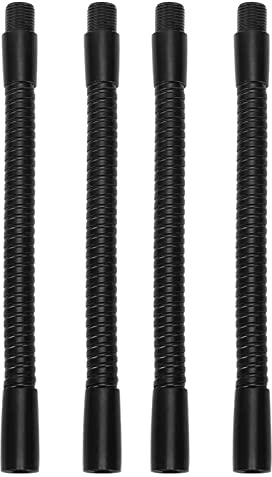 Zerodis Lighting Accessories Aluminum Flexible Table Lamp Tube 360 Degree Adjustable 10Mm Caliber For Diy Lighting Solutions Gooseneck Lamp Hose (15cm)