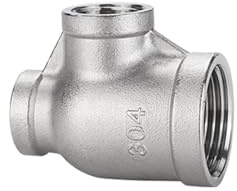 PXQCHAVLN 304 rostfritt stål stor sida T-reduktion med inre gänga inre gängspänne (G3/4 x G3/4 x G1)