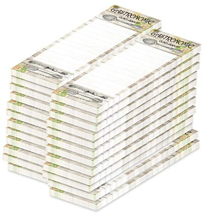 PRICARO KellnerblockRustikal, 24 Stück