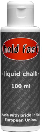 Bader Bros. hold fast hold Fast Liquid Chalk 100 ml Flasche | flüssiges Magnesium für den besten Grip (1)