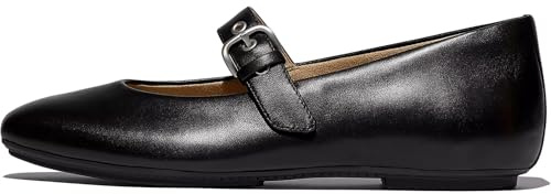 Fitflop DELICATO Leather Mary Janes Black