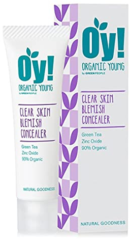 Green People Oy! Clear Skin Concealer für Hautunreinheiten 30ml | Biologischer Concealer für Teenager | Natürliches Pickelprodukt für junge Haut| Ohne Paraben und Ethylalkohol| Tierversuchsfrei, vegan