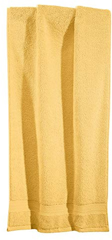 Erwin Müller Handtuch Friedrichshafen 100% Baumwolle gelb Größe 50x80 cm - Premium-Qualität, unvergleichlich saugfähig, hautsympathisch, formstabil (weitere Farben)
