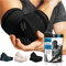 POWERLIX Ellenbogenbandage 2 Stücke, Kompression Ellenbogen Bandage für Damen & Herren, Ellbogen Bandage für Tennisarm, Golferarm, Sport, Arthritis, Sehnenentzündung, Gelenkschmerzen, Schwarz, XL
