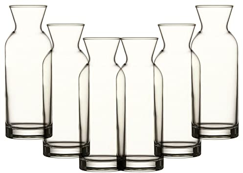 6 x Glas Karaffe Village 0,5L geeicht