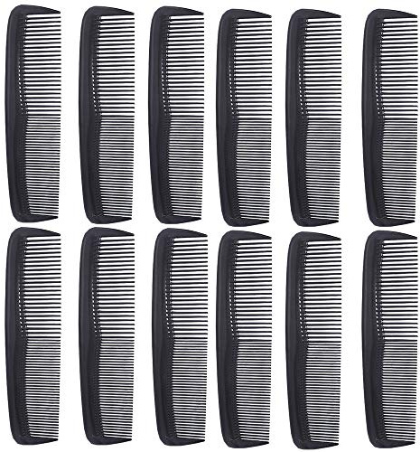 12 Pieces Quality Pocket Hair Comb & Mustache Combs for Hairdressing Comb