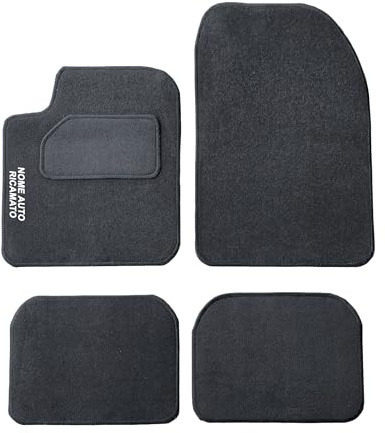 Auto Accessori Lupex Juego de alfombrillas para coche compatibles con el nombre del logotipo bordado personalizadas Juego de alfombrillas de velcro adaptables (compatibles con Focus)…