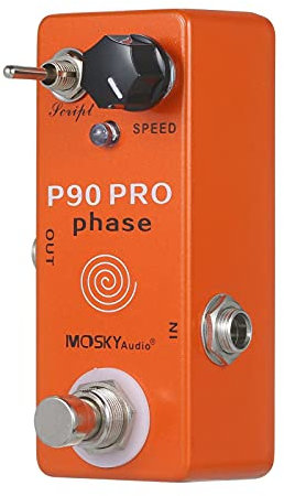 Sunydog NEU P90 PRO PHASE Phaser Pedal Gitarreneffekte Single Mini Vintage Phaser Pedal Effektpedal