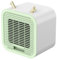 HyAdierTech Mini Climatiseur Portable, Climatiseur Mobile Silencieu, Clim Mobile Rechargeable USB, 3 Vitesses, Petit Ventilateur de Bureau Personnel, Mini Climatiseur pour Chambre, Bureau ou Camping