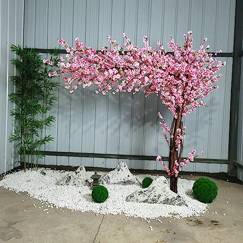 SayfuR Grande Plante, Arbres de Fleur de Cerisier artificiels Faux Arbres Arbre à la Main avec Base intérieure extérieur du Bureau à Domicile du Bureau de fête 1.2x1m / 3.9x3,2ft
