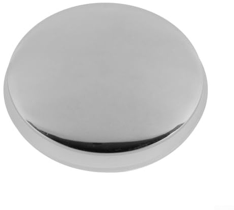 Honseadek Bouchon de vidange de rechange pour lavabo de salle de bain, lavabo et baignoire 36 mm en laiton chromé avec joint d'étanchéité