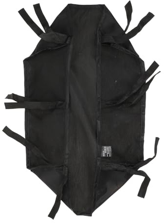 Rete Portaoggetti per Passeggino, Cestino Inferiore Nero | Oxford Fabric, Grande Capienza, Leggero e Portatile, Uso per Shopping e Regalo Neomamme