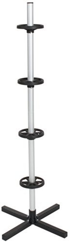 TecTake Wheel Tyre Track Rim Storage Stand for 4 Tyres up to 295 mm