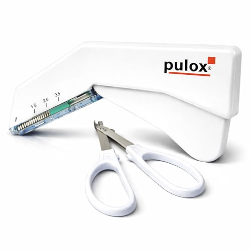 Pulox Einweg Hautklammergerät steril + Entferner (Set) Einweginstrument 35 Klammern