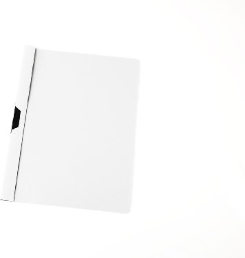 10 Cliphefter DIN A4 / Klemmhefter/Bewerbungsmappe/Farbe: weiß