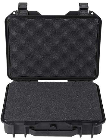 Milageto Protective Tool Box Waterproof Shockproof Sealed Tool Case Anti Impact, Black, B