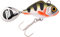 SPRO ASP Spinner UV– Searchbait mit original Gamakatsu Haken zum Angeln auf Raubfisch, Spinnangeln, Gewicht:10g, Farbe:Natural Perch UV