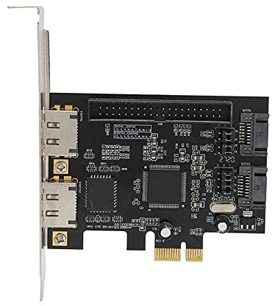 SATA PCI Express Controller Karte, PCIe auf 3 Gb/s SATA ESATA IDE Controller Erweiterungskartenadapter, Unterstützung für RAID