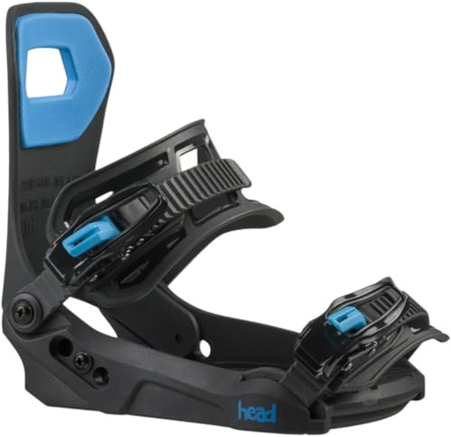 HEAD Lytride Jr Fixation Snowboard Mixte Jeune, Noir, XS