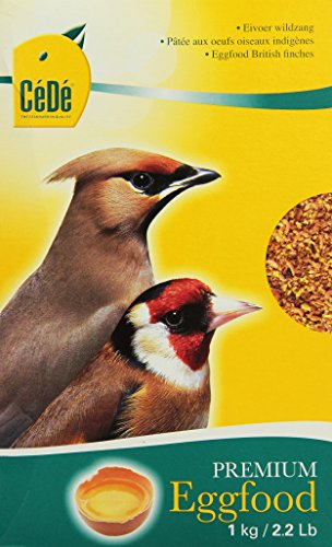 Cédé, Eierfrikadelle für Einheimische Vögel 1 kg, Vogelfutter, mit frischen Eiern, enthält hochwertiges Protein, voller Vitamine, Nahrungsergänzungsmittel