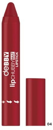 Debby Lip Chubby Mat Lippenstift 04 Cherry
