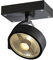 SLV KALU | Dimmbare Wand- und Deckenleuchte zur Beleuchtung innen, LED Strahler, dreh- und schwenkbar, LED Spot, Deckenstrahler, Decken-Lampen | einflammig, GU10, rund, schwarz, max. 75W