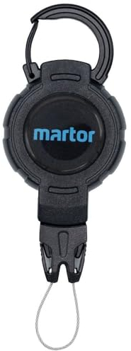 MARTOR Tool Retractor 9960 - Robuste Kevlarschnur 90 cm - Quick Connect System - Sicherer Halt für Schneidwerkzeuge - Sicherheitsmesser Zubehör