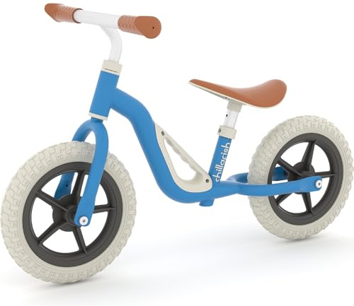 Chillafish Charlie Baby Balance Bike for Ages 18-48 Months, Lightweight Frame, Toddler Bicycle with No-Puncture Tires, Adjustable Seat & Handle Bars