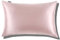 Mulberry Silk Pillowcase for Hair and Skin: 22 Momme Both Sides 100% Pure Silk Pillow Case with Hidden Zipper - Natural Hypoallergenic Pillow Cover for Cooling Sleep 1 Pack 50 x 75 cm Pink