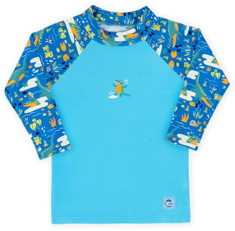 Splash About Long Sleeve Rash Top, Crocodile Swamp - 4 Years
