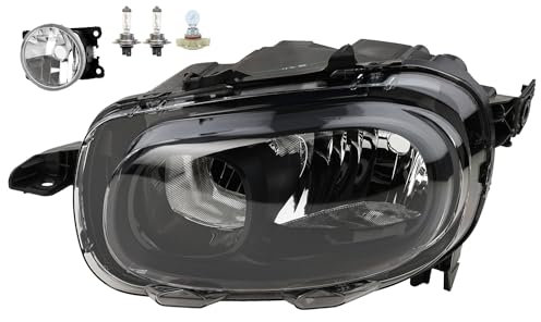 Johns, Phare halogène pour Citroën C3 SX 16- H7 H7 - Gauche - LWR + phare antibrouillard + ampoule