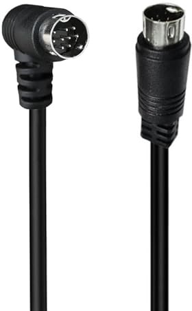 MCAOAL Cordon vidéo S 9 broches DIN mâle vers mâle S câble son pour projecteur vidéo récepteur accessoire
