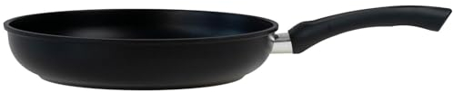 BAF Pfanne Ø 28 cm - Flacher Rand - große antihaftbeschichtete Bratpfanne aus Aluguss - ohne Induktion