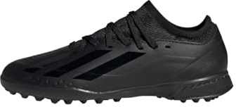 adidas Unisex Kids X Crazyfast.3 Turf Boots, Core Black/Core Black/Core Black, 11 UK Child