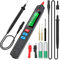 BSIDE Z1 Smart Digital Multimeter - Voltage Tester Kit with Auto Range, Capacitance & Diode Tester, Live Wire Detector, Alligator Clips, Back Probe Pins, 2m Test Cable