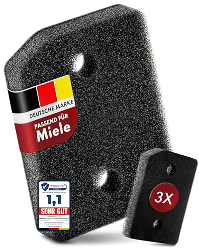 Filtro di base premium adatto per Miele T1 9164761-3 filtri per asciugatrici e pompe di calore, 207 x 157 x 30 mm, filtro in spugna per Active, EditionEco, Silence, SpeedCare, ecc.